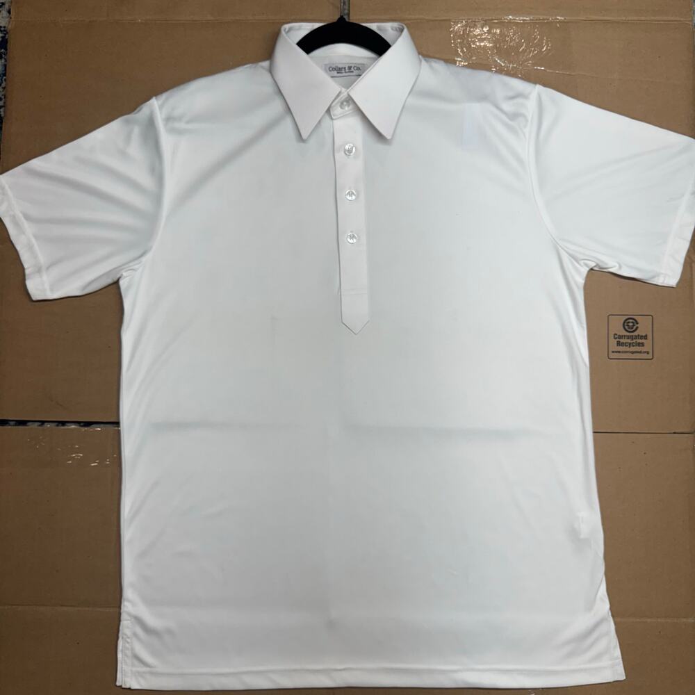 NWOT COLLARS & CO. Polo shirt M ORIGINAL FIT - Picture 6 of 10